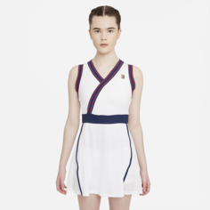 Теннисное платье NikeCourt Dri-FIT Slam - Белый