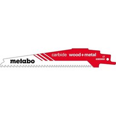 Полотно для сабельной пилы METABO по металлу/дереву METABO S956XHM 1 шт