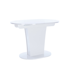 Стол раздвижной флер (leset) белый 110x75x80 см. Milli