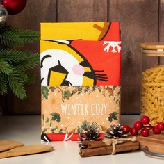 Набор кухонных полотенец Доляна