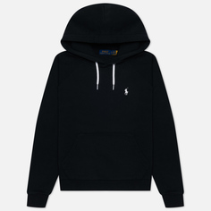 Женская толстовка Polo Ralph Lauren Polo Pony Mini Logo Hoodie, цвет чёрный