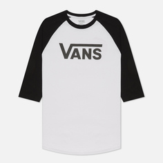 Мужская футболка Vans Classic Raglan, цвет белый