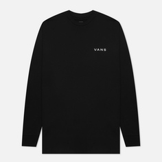 Мужской лонгслив Vans LS Snapshots, цвет чёрный