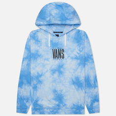 Мужская толстовка Vans Tall Type Tie-Dye Hoodie, цвет голубой