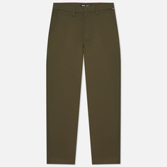 Мужские брюки Vans Authentic Chino Loose, цвет оливковый