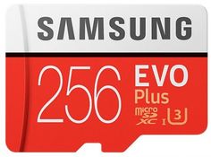 Карта памяти 256GB Samsung MB-MC256GA/RU microSDXC Class 10 UHS-I U3 EVO + V2