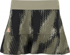 Юбка-шорты женская adidas Tennis Printed Match Skirt Primeblue, размер 42-44