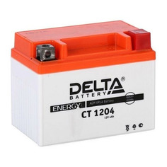 Аккумулятор для мотоциклов DELTA BATTERY CT 1204 4Ач 50A