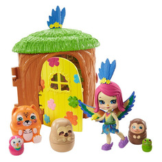 Игровой набор ENCHANTIMALS Домик-сюрприз Пикки Какаду [gtm49]