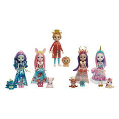 Игровой набор ENCHANTIMALS Королевские друзья куклы с питомцами [gyn58]