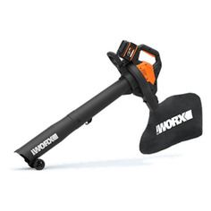 Воздуходувка-пылесос WORX WG583E, черный