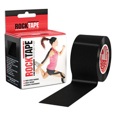 Тейп кинезио Rocktape Classic 5м 5см черный (21606)