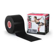 Тейп кинезио Rocktape Gentle 1 5м 5см черный (21631)