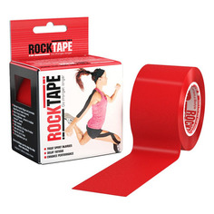 Тейп кинезио Rocktape Classic 5м 5см красный (21628)