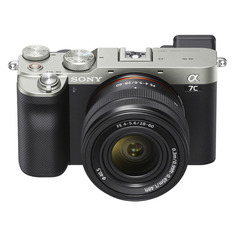 Цифровой фотоаппарат Sony Alpha a7C, серебристый [ilce7cls.cec]