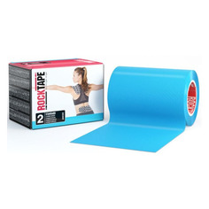 Тейп кинезио Rocktape Standart 2 5м 10см голубой (21596)
