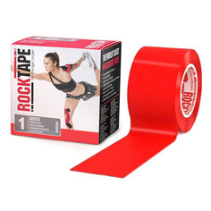 Тейп кинезио Rocktape Gentle 1 5м 5см красный (21634)