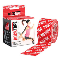 Тейп кинезио Rocktape Classic 5м 5см красный/белый (21621)