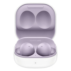 Гарнитура Samsung Galaxy Buds 2, Bluetooth, вкладыши, фиолетовый/белый [sm-r177nlvacis]