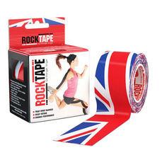 Тейп кинезио Rocktape Classic 5м 5см красный/синий (21639)