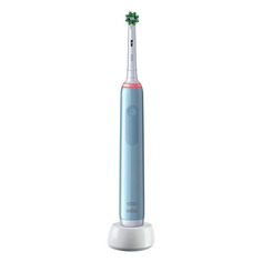 Электрическая зубная щетка Oral-B Pro 3/D505.513.3 CrossAction, цвет: голубой