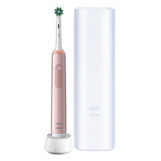 Электрическая зубная щетка Oral-B Pro 3/D505.513.3X, цвет: розовый