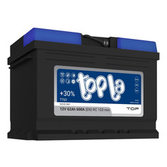 Аккумулятор автомобильный TOPLA TT62 62Ач 600A [118662]