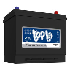 Аккумулятор автомобильный TOPLA TT65J 65Ач 650A [118667]