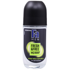 Дезодорант Fa for Men Fresh & Free мята и бергамот роликовый 50 мл