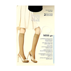 Гольфы женские SISI MISS 40 den Nero 2 пары