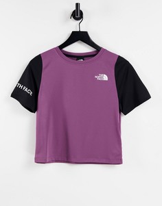 Фиолетовая футболка The North Face Mountain Athletic-Фиолетовый цвет