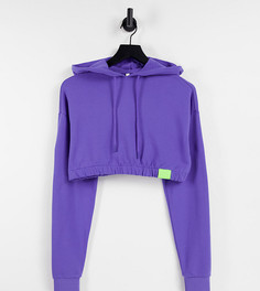 Укороченный худи фиолетового цвета (от комплекта) ASYOU-Фиолетовый цвет