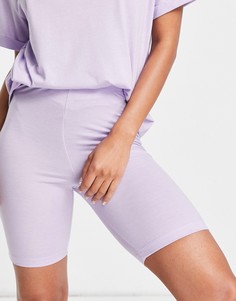Лавандовые пижамные трикотажные шорты-леггинсы ASOS DESIGN – Выбирай и Комбинируй-Фиолетовый цвет