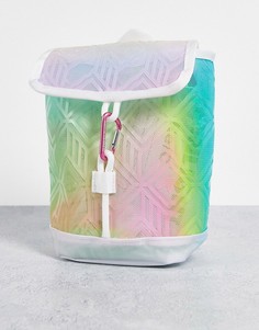 Разноцветный небольшой рюкзак с эффектом металлик adidas Originals
