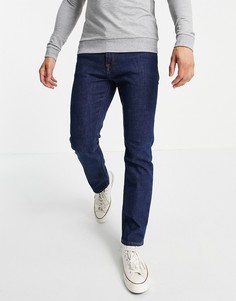 Прямые джинсы стандартного кроя винтажного оттенка индиго из органического хлопка Jack & Jones Intelligence Clark-Голубой