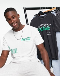 Oversized-футболка Coca Cola-Белый Merch CMT LTD