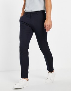 Зауженные эластичные брюки темно-синего цвета Burton Essential-Темно-синий