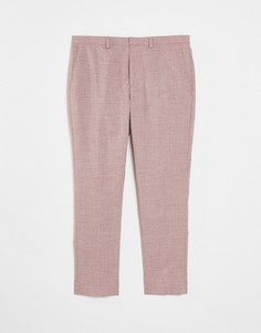 Зауженные брюки приглушенного розового цвета Burton-Розовый цвет