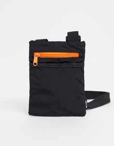 Черная сумка с оранжевой молнией Only & Sons-Темно-синий
