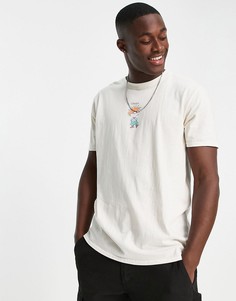 Oversized-футболка с принтом Чаки Rugrats-Светло-бежевый цвет Merch CMT LTD