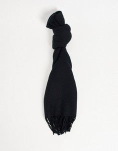 Черный шарф Topman-Черный цвет