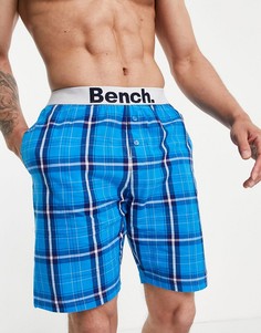 Синие шорты из поплина Bench Cecilton-Голубой