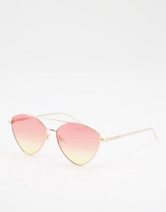 Солнцезащитные очки-авиаторы Moschino Love-Оранжевый цвет
