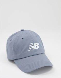 Серая бейсболка с логотипом New Balance Core-Серый
