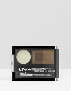 Тени для бровей NYX Professional Makeup-Коричневый цвет