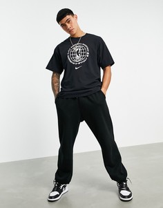 Черная футболка Nike Basketball NBA Team 32-Черный цвет