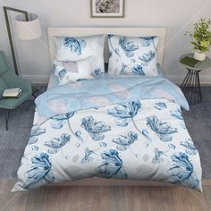 Постельное белье 1.5-сп, пр150х214, 2н70х70, п145х215, Василиса, бязь, Волшебный свет 70090/1