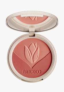 Румяна Artdeco трехцветные Natural Trio Blush, тон 3