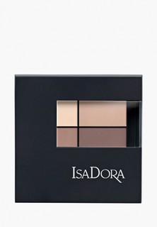 Тени для век Isadora Eyeshadow Quartet 01, 3,5 г