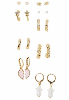 Серьги 9 пар Stradivarius 